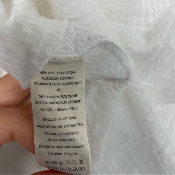 Free People white pullover top - Picture 4 of 6